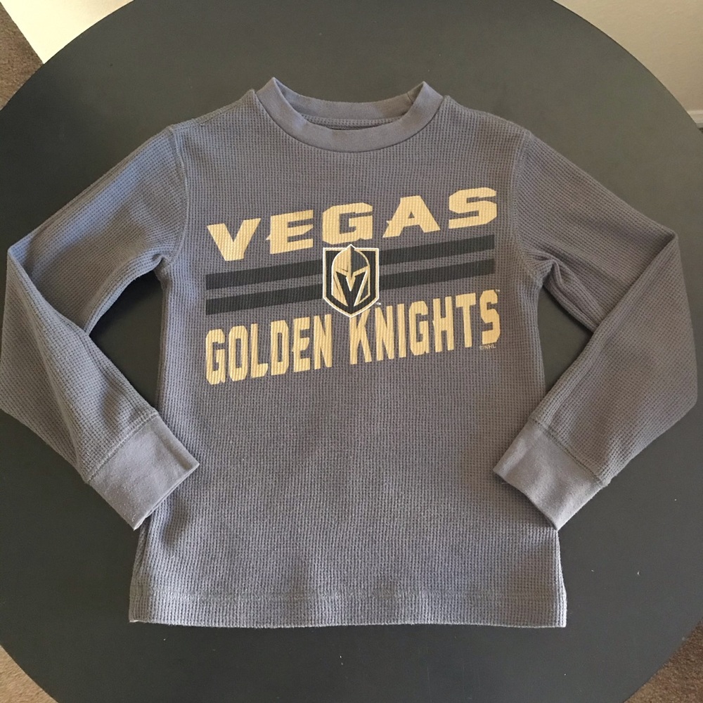 NHL Vegas Golden Knights Waffle Knit Boys XS (5)